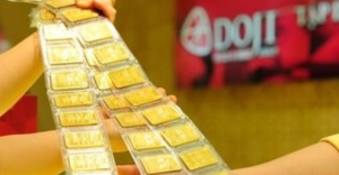Tuần này, giá vàng giảm 500 nghìn đồng/lượng